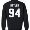 styles 94 sweatshirt back