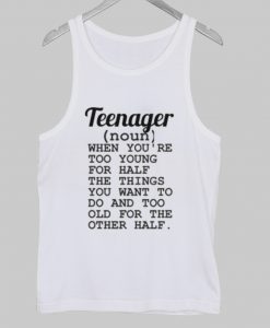 teenager tanktop