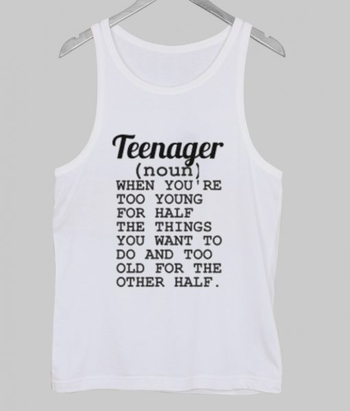 teenager tanktop