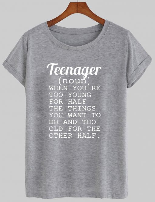 teenager tshirt