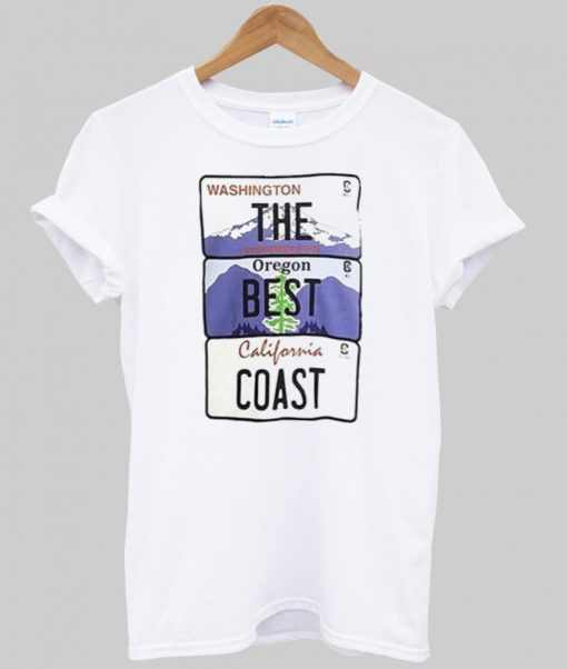 the best coast tshirt