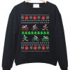 triathlon christmas sweatshirt