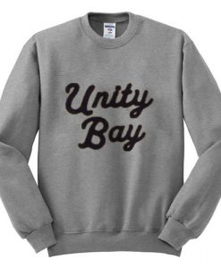 unity bay grey sweatshirt