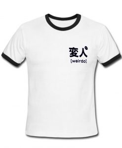 weirdo japanesse ringer shirt