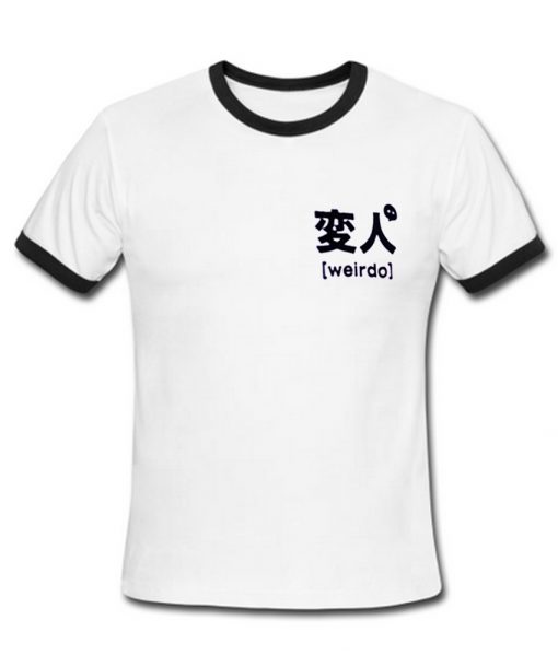 weirdo japanesse ringer shirt