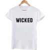 wicked tshirt