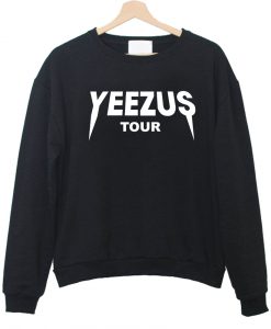 yeezus tour Black sweatshirt