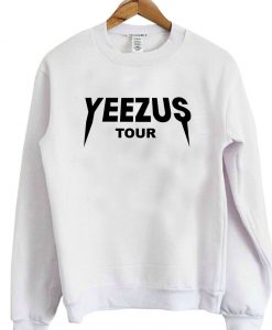 yeezus tour white sweatshirt