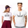 Crown Couronne Couple T Shirt