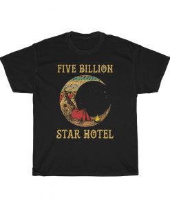 Five Billion Star Hotel Moom Camping Tent Vintage T Shirt