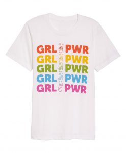 Girl-Power-Rainbow-T-Shirt