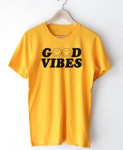 Good Vibes Smiley Tshirt