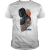 Marvel Black Panther movie colorful pattern profile shirt