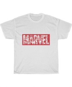 Marvel Logo Cartoon Heroes T Shirt