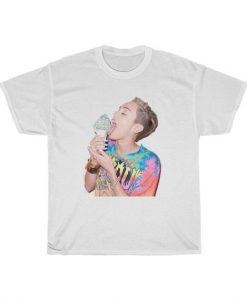 Miley Cyrus Ice Cream T Shirt