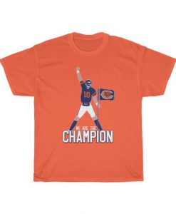 Mitch Rubisky Chicago Bears We Are The Champions Freddie Mercury Parody T Shirt