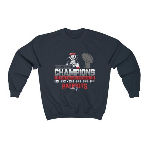 New England Patriots Super Bowl Champions Sweatshirt