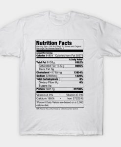 Nutrition Facts T Shirt
