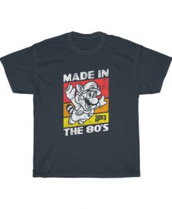 Super Mario Made In The 80S T Shirt