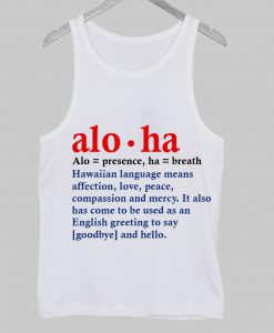 aloha tanktop