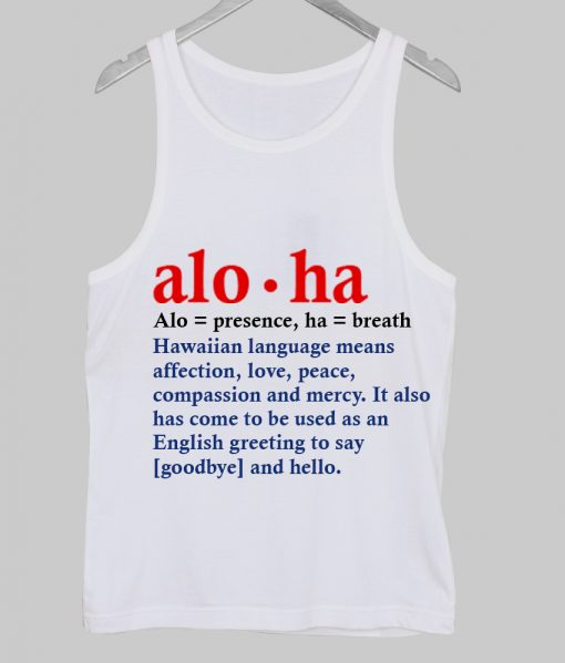 aloha tanktop