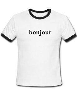 bonjour ringer shirt