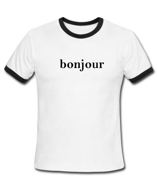 bonjour ringer shirt