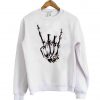 human skeleton sweatshirt