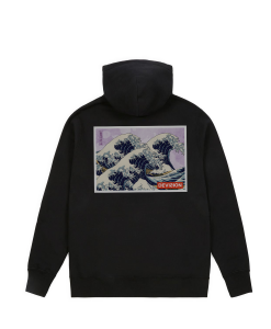 japanese the grate wave division hoodie