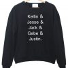 kellin & jesse sweatshirt