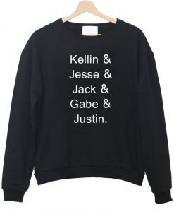 kellin & jesse sweatshirt