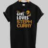 this girl loves steph curry tshirt