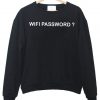 wifi password sweatshirt