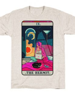 Hermit Tarot Card T-Shirt