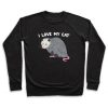 I Love My Cat Opossum Sweatshirt