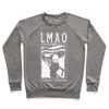 LMAO Literally Screaming Scream Painting Crewneck Sweatshirt