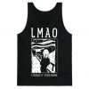 LMAO Literally Screaming Scream Painting Tank Top