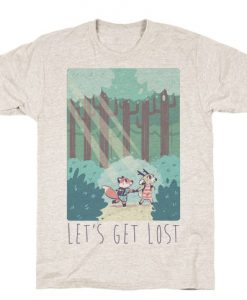 Let's Get Lost - Fox and Deer T-Shirt