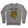 Pizza Pizza Pikachu Parody Crewneck Sweatshirt