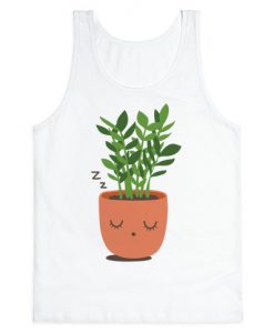 Sleepy ZZ Plant Tank Top