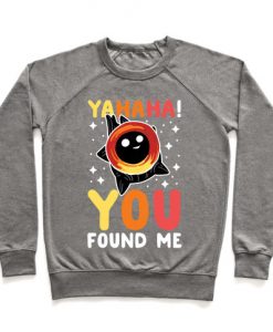 Yahaha! You Found Me! - Black Hole Crewneck Sweatshirt