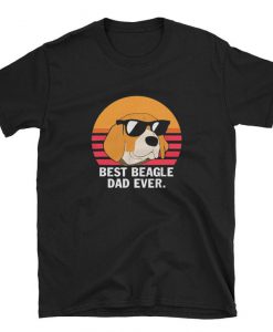 Best beagle Dad Ever Funny T-shirt