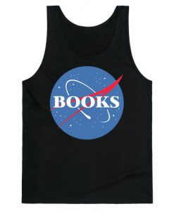 Books Nasa Parody Tank Top