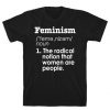 Feminism Definition T-Shirt