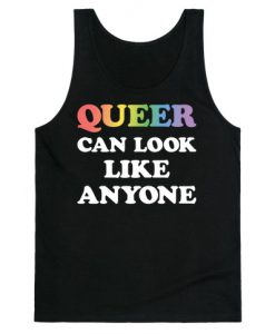 Queer Can Look Like Anyone Tank Top