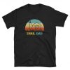 Snail Dad Retro Style T-Shirt