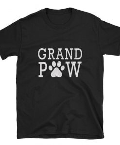 funny grand paw vintage dogs lovers grandpa parent gifts T-Shirt