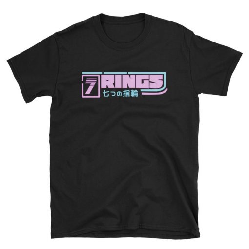 7 Rings, Seven Rings, Ariana Grande, 7 Rings Video Crewneck Short-Sleeve Unisex T-Shirt