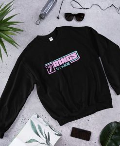 7 Rings, Seven Rings, Ariana Grande, 7 Rings Video Crewneck Unisex Sweatshirt