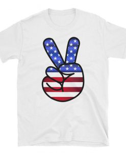 America is penniless, the sign of victory t shirt